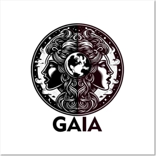 Gaia Earth Goddes Posters and Art